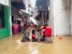 Wilayah Surut Bertambah, 52 RT di Jakarta Masih Banjir Sore Ini