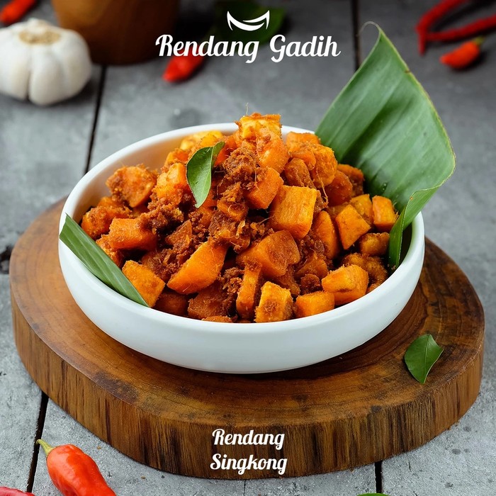 Rendang Singkong/Foto: Shopee.com/Rendang Gadih Official Shop