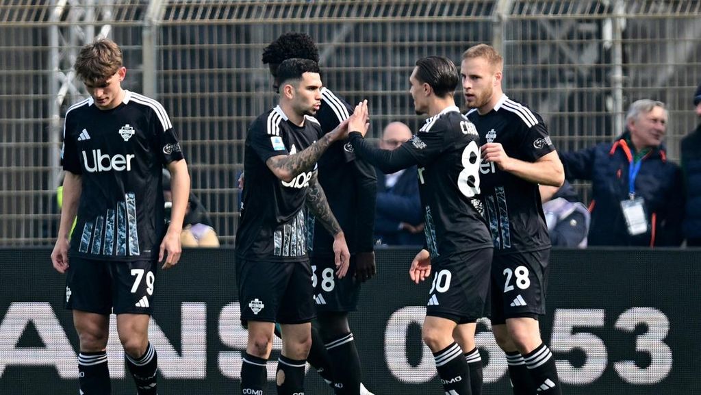 Hasil Liga Italia: Como Menggila, Libas Torino 6-0