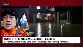VIDEO: BPBD DKI: Warga Yang Ingin Mengungsi, Bisa Hubungi Nomor 112
