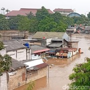 Ini Titik Banjir yang Melanda Daerah di Jabodetabek, Ketinggiannya Mencapai 3 Meter!