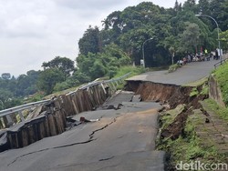 Stasiun Batutulis Bogor Ditutup Sementara Akibat Akses Jalan Longsor