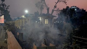 FOTO: Penampakan Hanoi Dikepung Polusi Udara