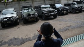 FOTO: Deret 11 Mobil Japto Soerjosoemarno yang Disita KPK