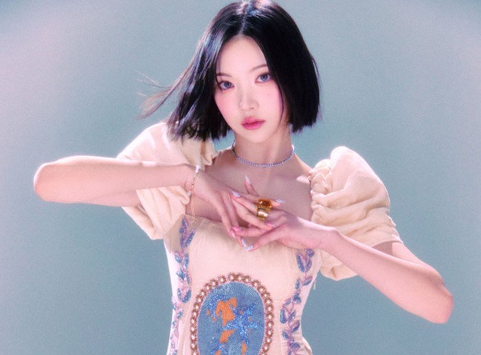 Menganut agama Katolik, Jiwoo memiliki nama baptis Stella, nama yang sama dengan salah satu anggota 'Hearts2Hearts'./ foto: instagram.com/hearts2hearts