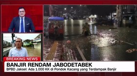 VIDEO: Banjir Tangsel, Warga Masih Bertahan di Rumah Masing-Masing