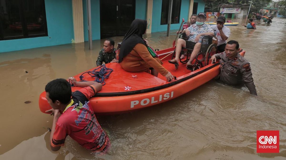 FOTO: Cuaca Ekstrem, Depok Kebanjiran