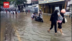 VIDEO: 13 Titik Banjir di Kota Tangerang Akibat Luapan Kali Angke