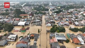 Video: Parah, Begini Penampakan Banjir di Pondok Gede Permai Bekasi