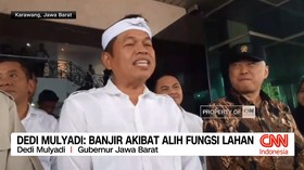 VIDEO: Dedi Mulyadi: Banjir Akibat Alih Fungsi Lahan