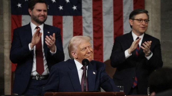 Presiden Amerika Serikat Donald Trump mengeklaim sebagai presiden tersukses dalam sejarah Negeri Paman Sam.