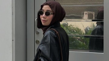 Rawat Gaya: Cara Tampil Edgy dan Feminin dengan Leather Jacket Seperti Thata Al Jundiah!