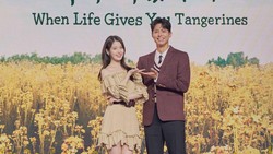 IU dan Park Bo Gum Saling Puji Peran di 'When Life Gives You Tangerines'