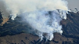 Kebakaran Hutan Jepang Meluas hingga 2 Prefektur