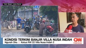 VIDEO: Kondisi Terkini Banjir Vila Nusa Indah