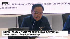 VIDEO: Mudik Lebaran, Tarif Tol Trans Jawa Diskon 20%