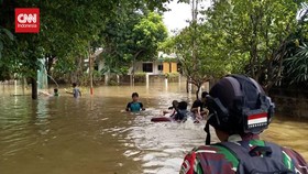 VIDEO: Banjir Masih Genangi Perumahan IKPN Bintaro