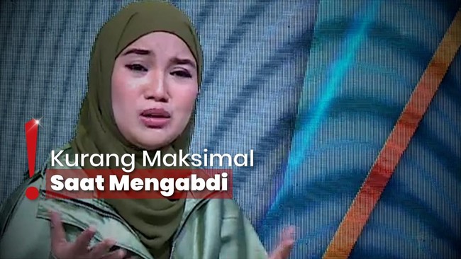 Suami Purna Tugas, Chaca Frederica Nangis Kenang Masyarakat Kendal