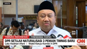 VIDEO: DPR Setujui Naturalisasi 3 Pemain Timnas Baru