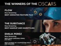 5 Film Peraih Oscar Tayang Eksklusif di KlikFilm