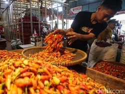 Harga Sembako Jawa Timur 11 Juli 2025, Cabai Rawit Merah Rp 62.122/Kg