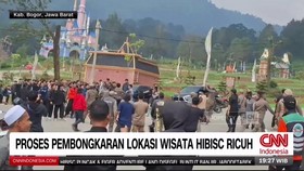 VIDEO: Proses Pembongkaran Lokasi Wisata Hibisc Ricuh