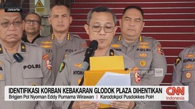 VIDEO: Identifikasi Korban Kebakaran Glodok Plaza Dihentikan
