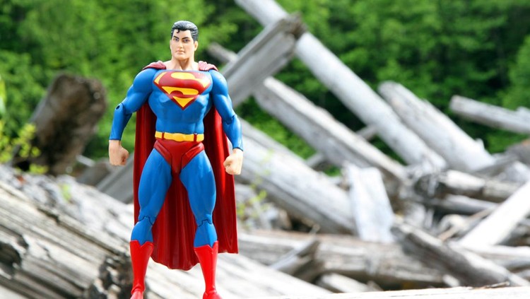 Ilustrasi baju superman Ilustrasi baju superman