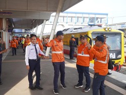 KAI Daop 8 Surabaya Cek Jalur KA Jelang Lebaran 2025