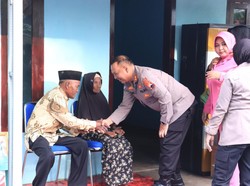 Berkat Polres Pekalongan, Rumah Mbah Tabir dan Mbah Wayem Makin Layak Huni