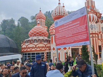 4 Tempat Wisata di Puncak Bogor Disegel, Ini Daftarnya