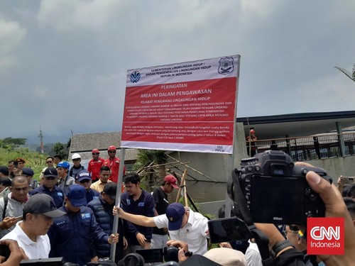 4 Hotel di Puncak Bogor Disegel KLH