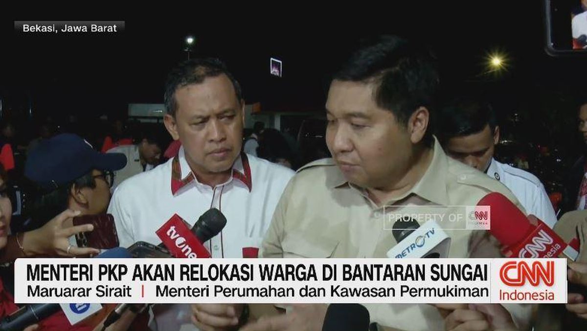 VIDEO: Menteri PKP Akan Relokasi Warga di Bantaran Sungai