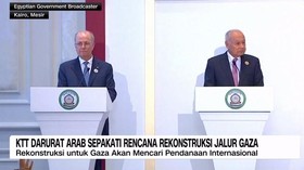 VIDEO: KTT Darurat Arab Sepakati Rencana Rekonstruksi Jalur Gaza