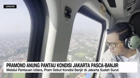 VIDEO: Pramono Anung Pantau Kondisi Jakarta Pasca-Banjir