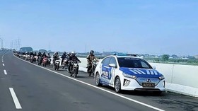 Diajak Polisi Masuk Jalan Tol, Pemotor Bekasi Bisa Ngantor di Jakarta