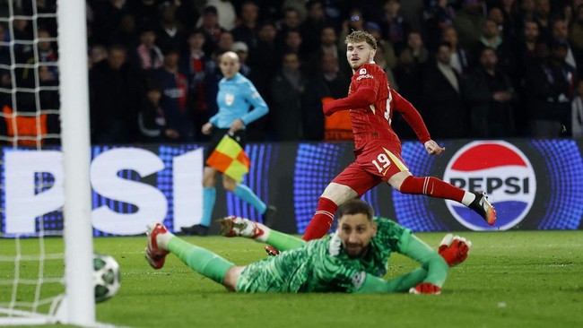 Liverpool sukses menghajar Paris Saint-Germain (PSG) 1-0 di 16 besar Liga Champions pada Kamis (6/3) dini hari WIB, meski kalah jauh dari segi statistik.