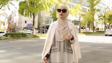 5 Potret OOTD Modest Fashion Shireen Sungkar, Inspirasi Outfit di Bulan Ramadhan