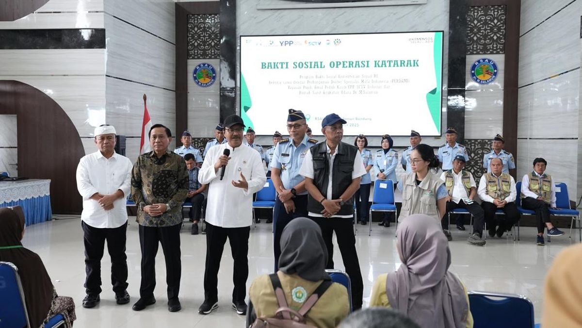 Kemensos Fasilitasi Operasi Katarak Gratis Bagi 275 Warga Jawa Barat