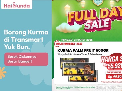 Borong Kurma di Transmart Yuk Bun, Besok Diskonnya Besar Banget!