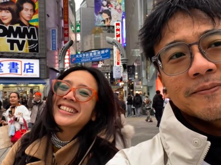 Keseruan Dea Ananda & Ariel Nidji Liburan di Jepang bersama Anak, Intip Potretnya