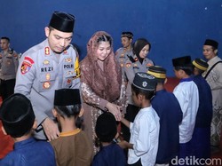 Polres Situbondo Berbagi Kebahagiaan Ramadan dengan Anak Yatim