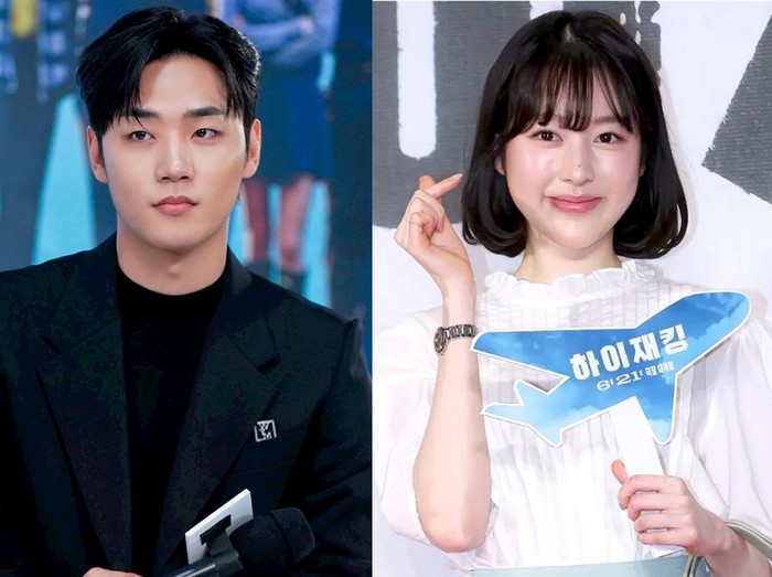 Lee Min Jae dan Jang Da Ah/ Foto: instagram.com/ikkle_entertainment, instagram.com/jangda_ah