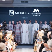 Baju Lebaran dengan Sentuhan Warisan Budaya Karya Desainer Indonesia di METRO Festive Raya 2025