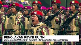 VIDEO: Ramai-ramai Penolakan Revisi UU TNI