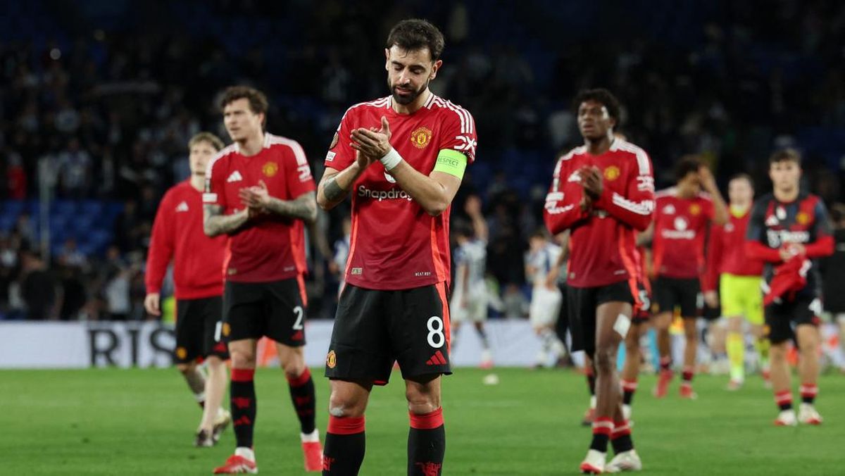 FOTO: Fernandes Blunder, MU Ditahan Sociedad