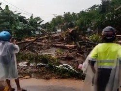 Akses Alternatif ke Anyer Via Palima-Cinangka di Serang Tertutup Longsor