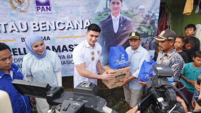 PAN sampaikan bantuan 150 sembako & 1 ton makanan bagi balita dan ibu hamil di Babelan, Bekasi, untuk meringankan dampak banjir.