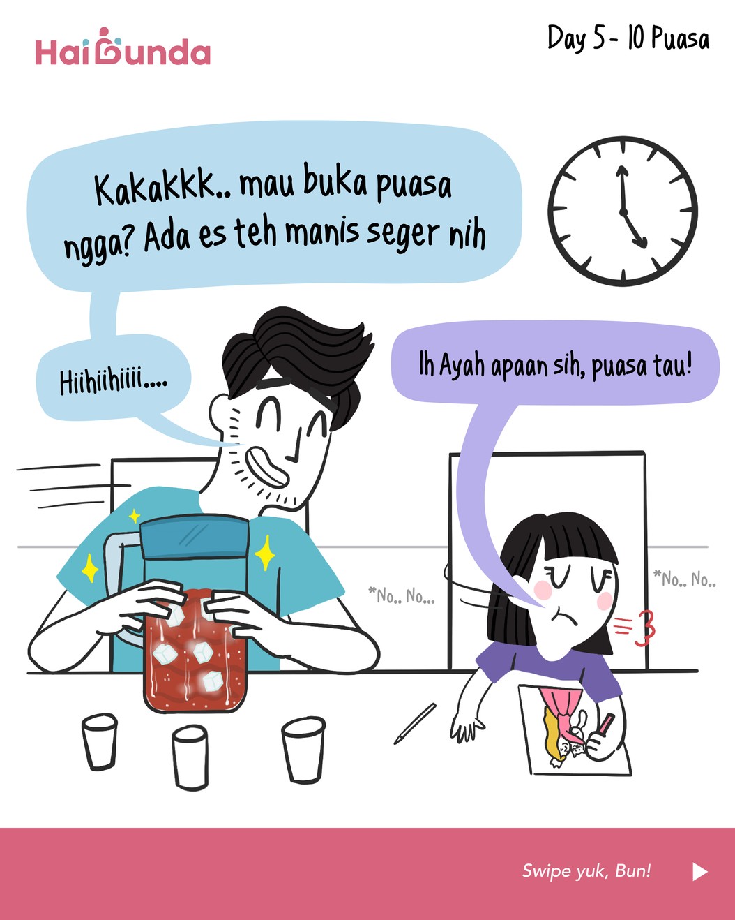 Fase Bocil saat Bulan Puasa
