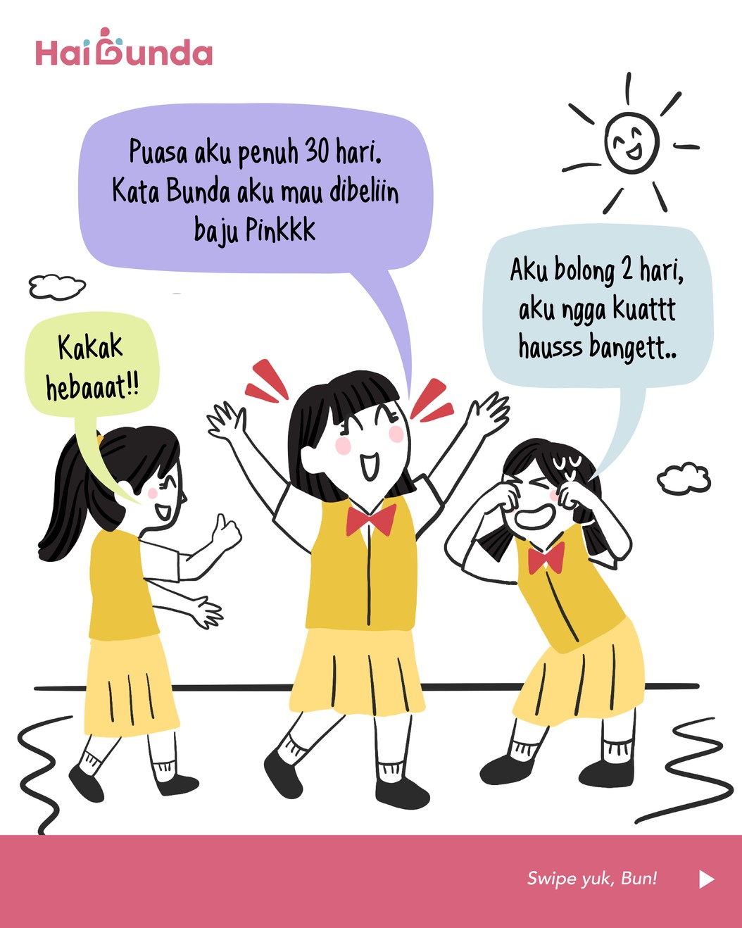Fase Bocil saat Bulan Puasa
